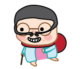 Humor Grandmother sticker #14355704