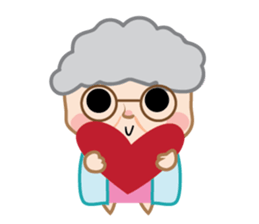Humor Grandmother sticker #14355705