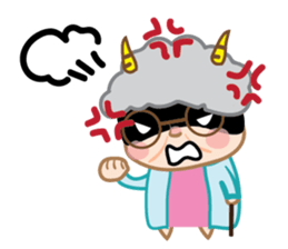 Humor Grandmother sticker #14355706