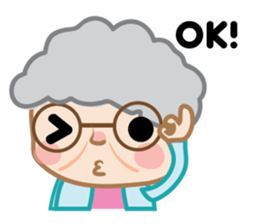 Humor Grandmother sticker #14355712