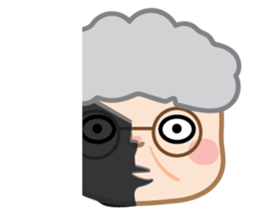 Humor Grandmother sticker #14355714