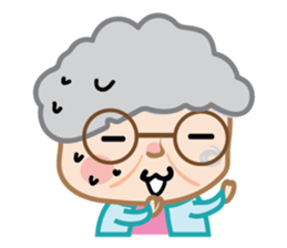 Humor Grandmother sticker #14355717