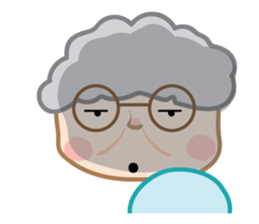 Humor Grandmother sticker #14355718