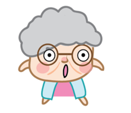 Humor Grandmother sticker #14355719