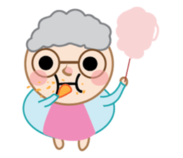 Humor Grandmother sticker #14355727