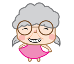Humor Grandmother sticker #14355730