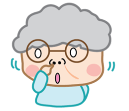Humor Grandmother sticker #14355731