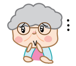Humor Grandmother sticker #14355732