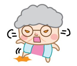 Humor Grandmother sticker #14355733