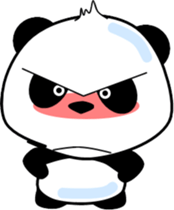 Fun panda that can be used every day sticker #14356188