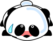 Fun panda that can be used every day sticker #14356213