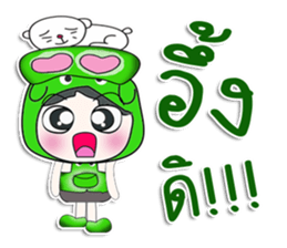 ..Mr. Taro and cat..^_^ sticker #14356277