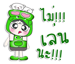 ..Mr. Taro and cat..^_^ sticker #14356280