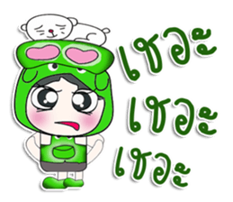 ..Mr. Taro and cat..^_^ sticker #14356282