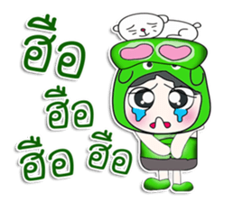 ..Mr. Taro and cat..^_^ sticker #14356286