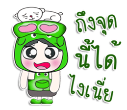 ..Mr. Taro and cat..^_^ sticker #14356307