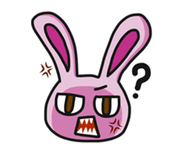 Sassy bunny & Hu-Lu cat(English version) sticker #14356384
