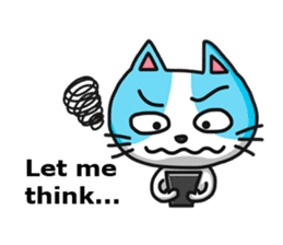 Sassy bunny & Hu-Lu cat(English version) sticker #14356385