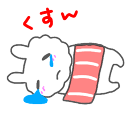 sushi rabbit sticker sticker #14356985