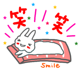 sushi rabbit sticker sticker #14356993