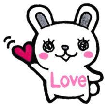 Sticker to convey the love3 sticker #14357127