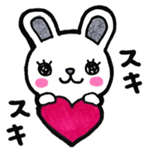 Sticker to convey the love3 sticker #14357129