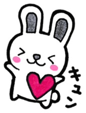 Sticker to convey the love3 sticker #14357131