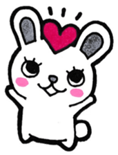 Sticker to convey the love3 sticker #14357139