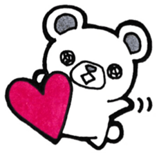 Sticker to convey the love3 sticker #14357140