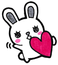 Sticker to convey the love3 sticker #14357141