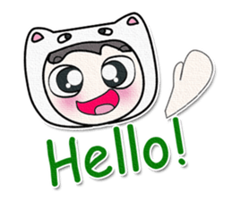 ...My name is Mikio....^^ sticker #14357222