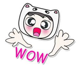 ...My name is Mikio....^^ sticker #14357226