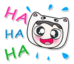 ...My name is Mikio....^^ sticker #14357234