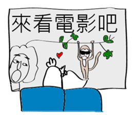 Mr. 3 (fall in love) sticker #14357680