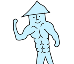 Squid man! sticker #14357855