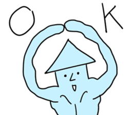 Squid man! sticker #14357859