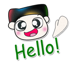 Hi my name is Yada...^^ sticker #14358094