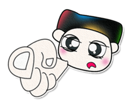 Hi my name is Yada...^^ sticker #14358117