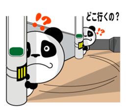 White rabbit is coming to town vol.2 sticker #14358294