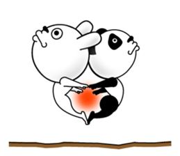 White rabbit is coming to town vol.2 sticker #14358300