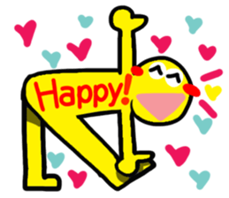 Big happiness (Thank you very much.)19 sticker #14358517