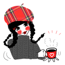 TRAD-GIRL(HIGH-QUALITY sticker vol4) sticker #14358736