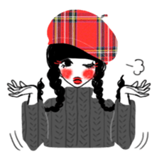 TRAD-GIRL(HIGH-QUALITY sticker vol4) sticker #14358742