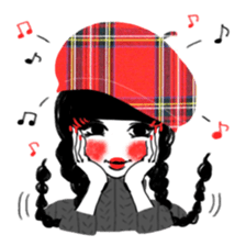 TRAD-GIRL(HIGH-QUALITY sticker vol4) sticker #14358749