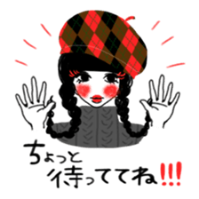 TRAD-GIRL(HIGH-QUALITY sticker vol4) sticker #14358752