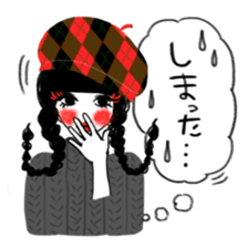 TRAD-GIRL(HIGH-QUALITY sticker vol4) sticker #14358756