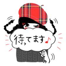 TRAD-GIRL(HIGH-QUALITY sticker vol4) sticker #14358762