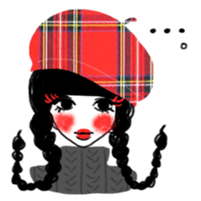 TRAD-GIRL(HIGH-QUALITY sticker vol4) sticker #14358766