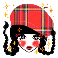 TRAD-GIRL(HIGH-QUALITY sticker vol4) sticker #14358769