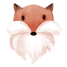 Watercolor Christmas sticker #14358967